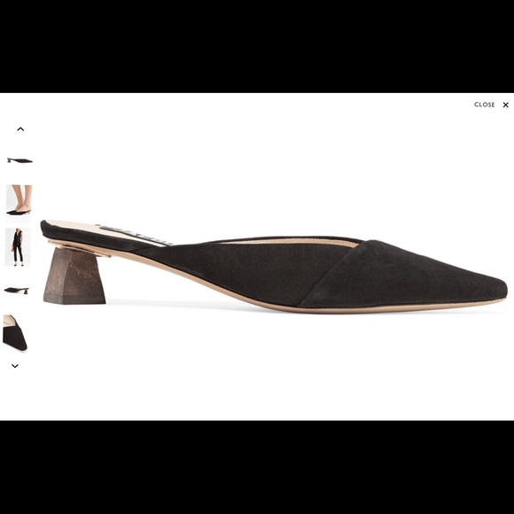 Jacquemus Shoes - Jacquemus maceio mules black suede